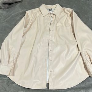 A new day leather shaket size medium NWT